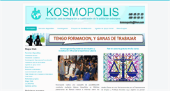 Desktop Screenshot of kosmopolis.es